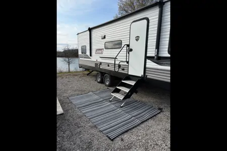 Christian's Coleman lantern 262bh Travel Trailer