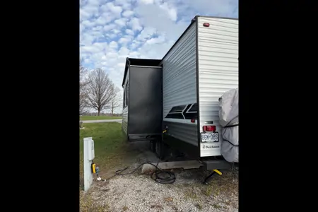 Christian's Coleman lantern 262bh Travel Trailer