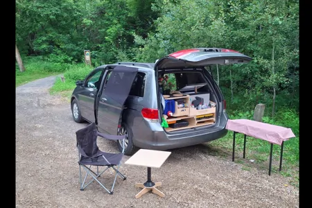 The Glamping Odyssey Campervan
