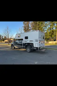 Buck Blue Truck Camper