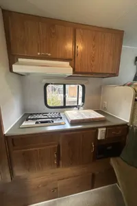 Buck Blue Truck Camper