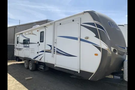 The Outback Trailer /  Toy Hauler option