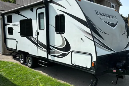Stephanie's Keystone Passport Ultra Light Travel Trailer