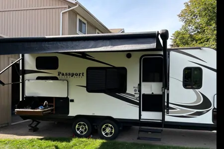 Stephanie's Keystone Passport Ultra Light Travel Trailer