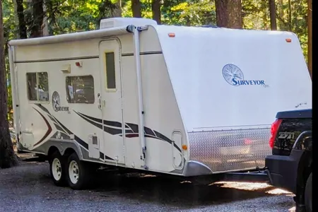 Just the basics - Forest River Surveyor Travel Trailer
