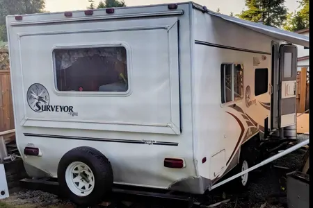 Just the basics - Forest River Surveyor Travel Trailer