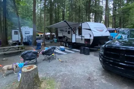 Easy to Tow Double Bunk 28 feet Travel Trailer with Slideout