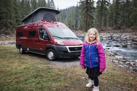 Kings Adventure pop top van