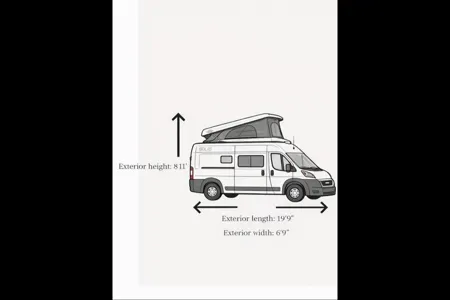 King Adventures pop top van