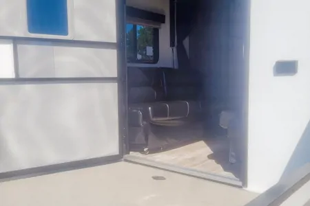 Jims Genesis Supreme Rv overnighter Toy Hauler