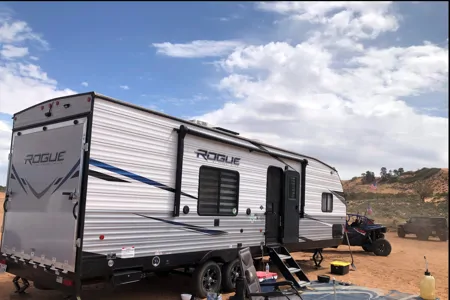 Sand Hollow RV Rental - Forest River Toy Hauler