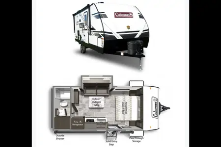 The Great Escape - 2022 Coleman Camper, Tow and Go!