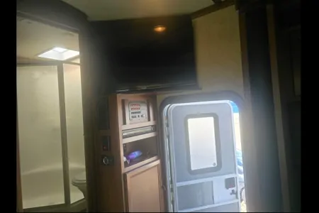 Longhorn Customs 2014 Dutchmen Voltage Fifth Wheel Toy Hauler your home away from home