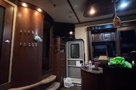 Longhorn Customs 2014 Dutchmen Voltage Fifth Wheel Toy Hauler your home away from home