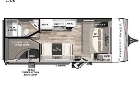 C&K's  Island Vibe Travel Trailer