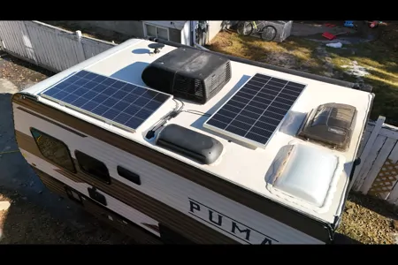 Rob’s Puma Ultra Lite 12’ | Solar Powered Off-Grid Camper | Easy Tow