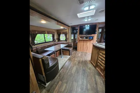 The Bear Cub KZ Spree C250BHS Travel Trailer