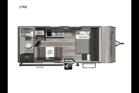 Carefree's Dutchmen Aspen Trail Mini 17RB Travel Trailer