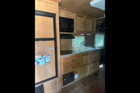 Carrie's Riverside RV Retro Travel Trailer