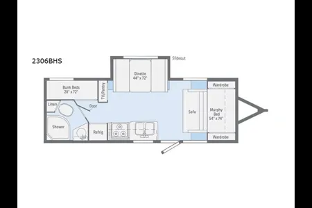 Winnebago Bunk House 2306BHS Travel Trailer