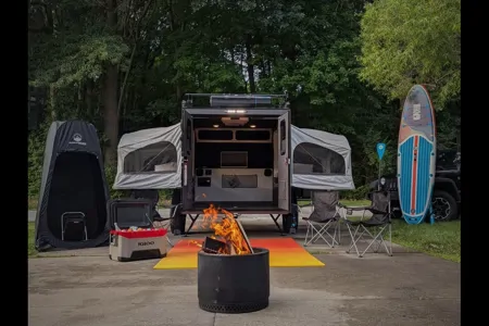 Min Toy Hauler Intech Flyer Explore Overland Trailer - Sleeps 4!