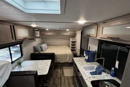 Michael's Coleman lantern LT Travel Trailer