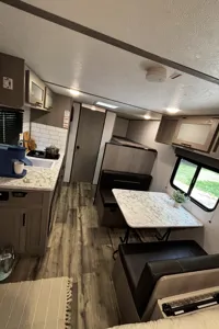 Michael's Coleman lantern LT Travel Trailer