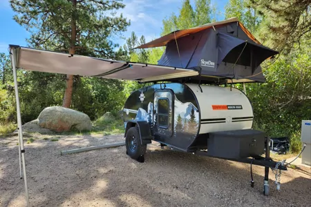 2024 Teardrop Camper Trailer | AC/Heater/TV/Water | Lightweight