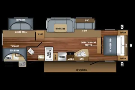 Joseph's Jayco Jay Flight 32BHDS Travel Trailer
