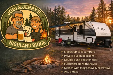 Jodi and Jerry’s Highland Ridge 26ft. Bunk House
