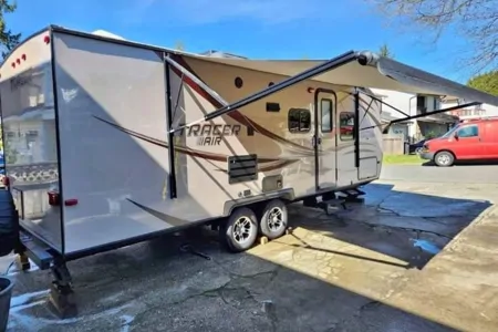 Tyson's Forest River Tracer Air Travel Trailer