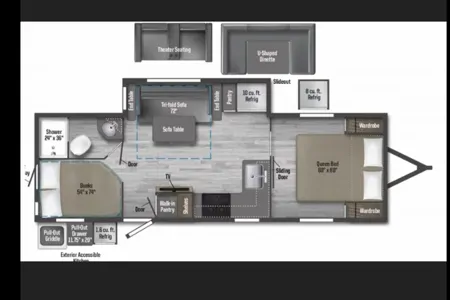 "Star-Lord" 2024 Winnebago 2301BHS Travel Trailer