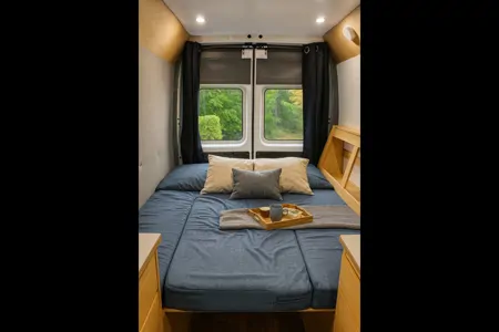 Ruffus – Cozy Adventure Van for Two, Off-Grid Ready! 🚐✨