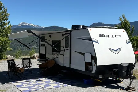 Brand new Keystone 25ft trailer. This is glamping!