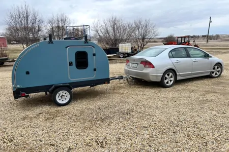 Mitchell's Custom Teardrop Micro Trailer