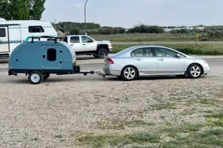 Mitchell's Custom Teardrop Micro Trailer