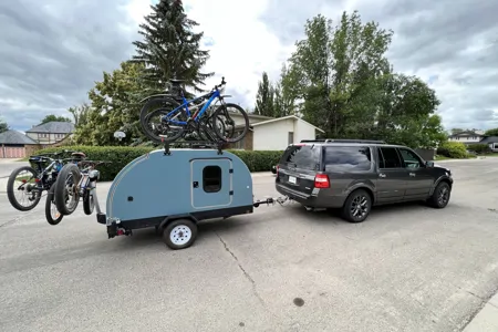 Mitchell's Custom Teardrop Micro Trailer