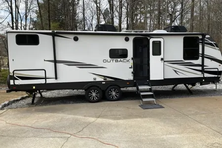 Camping and Fishing Fun (Outback Ultra Light RV)