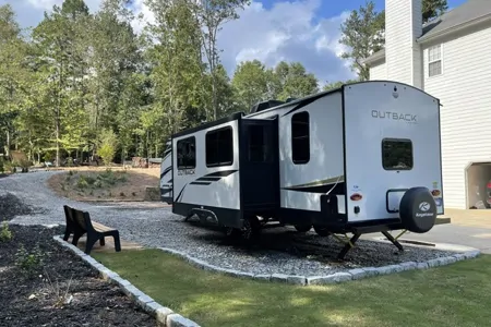 Camping and Fishing Fun (Outback Ultra Light RV)