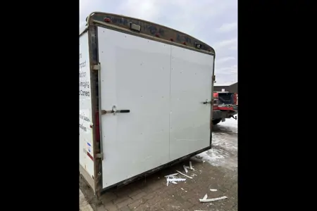 Elaine's Royal 20 foot car hauler/skidoo/ATV, camperized, bumper pull toy Hauler