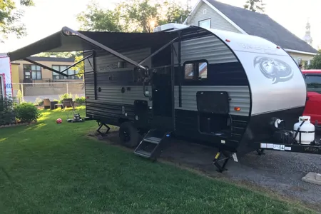 Michael's Forest River Wolf pup 18to Travel Trailer