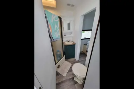 Forest River toy hauler T24FQ MX Toy Haule