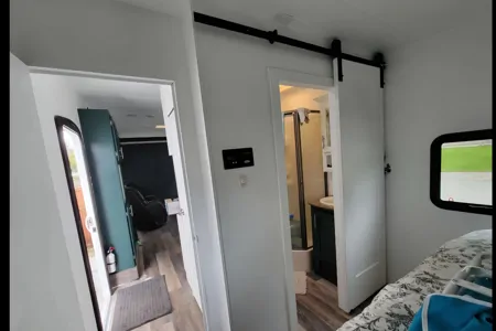 Forest River toy hauler T24FQ MX Toy Haule