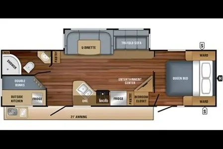 Lee's Family Jayco Whitehawk 29BH Travel Trailer - Sleeps 10!