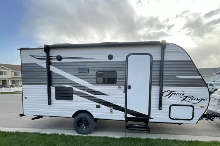 Open range Travel Trailer