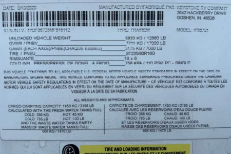 Ramiro's Keystone Impact Fuzion 267 Toy Hauler