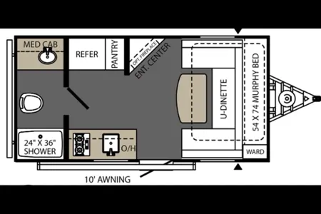 Forest River 162RBU Travel Trailer