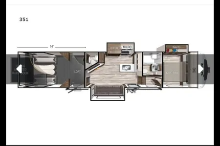 Rich's Forest River Nitro xlr Fifth Wheel