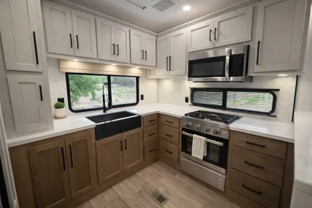 "The Sanctuary" Forest River Sandpiper Fifth Wheel