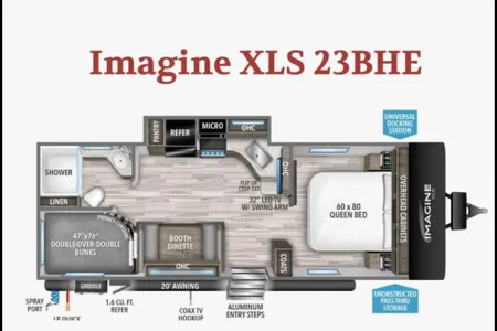 “Limitless Imagination” Grand Design Imagine XLS 23 BHE Travel Trailer